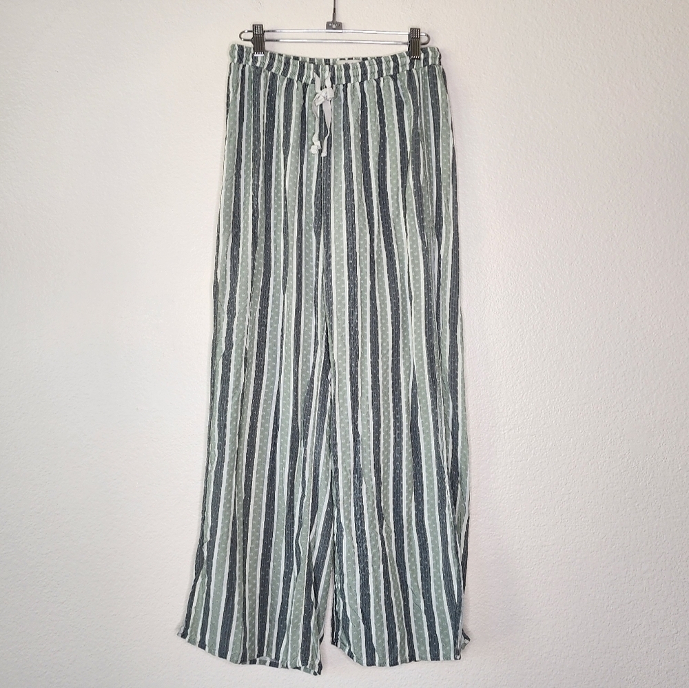 Maaji Green Striped Beach Pants S